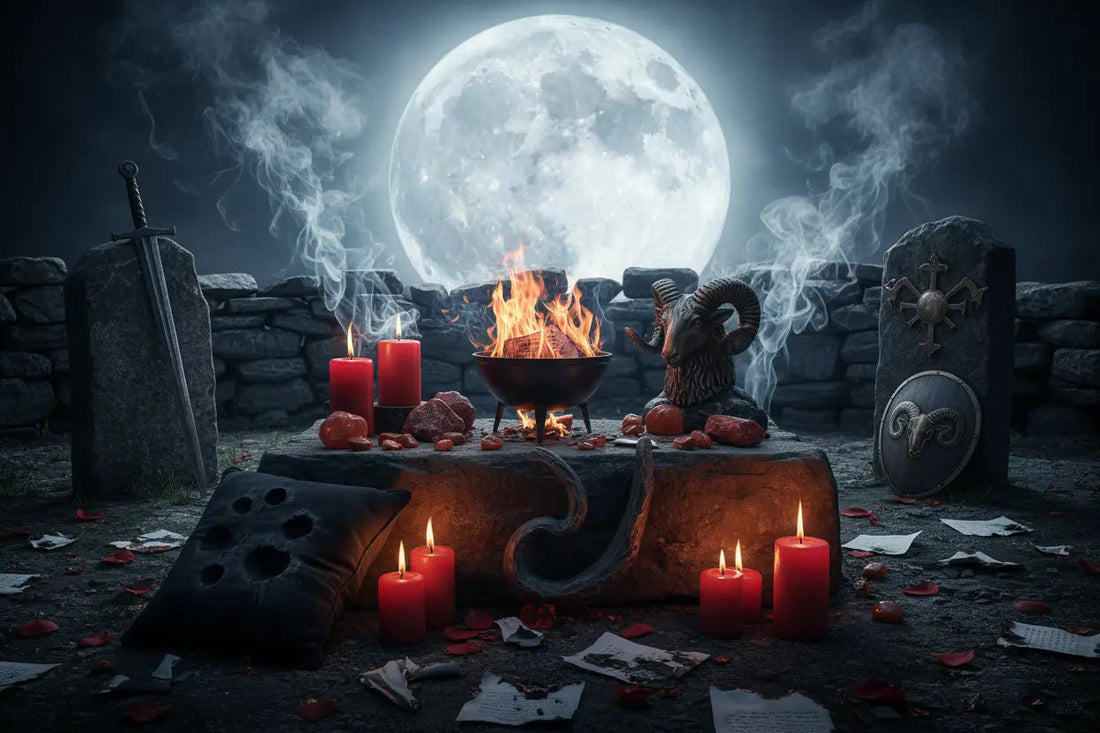 Full Moon in Aries: Releasing Anger & Impatience (September/October) - Nicole's ritual universe