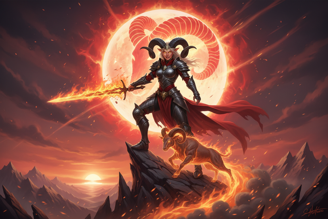 Full Moon in Aries Celebration: Warrior Joy - Nicole's ritual universe