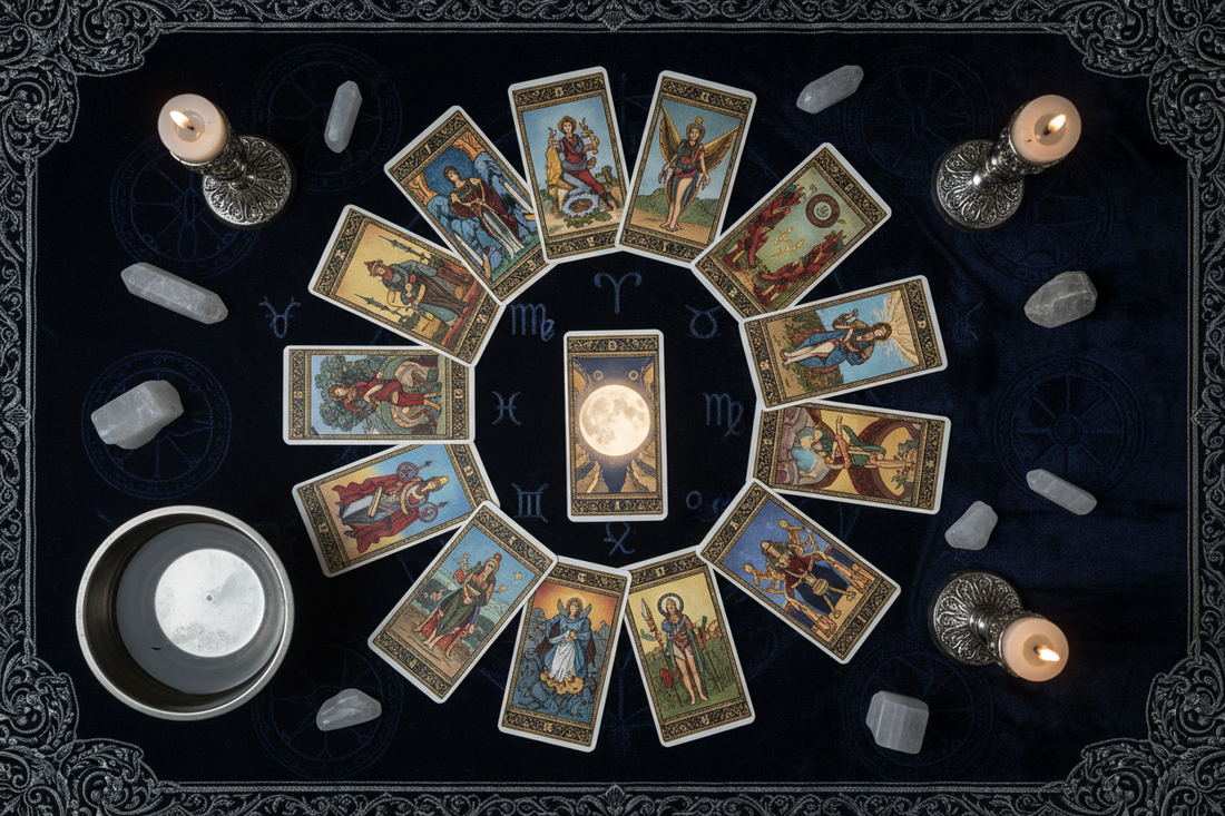 Full Moon in Each Sign: Tarot Spreads Customized by Lunar Astrology