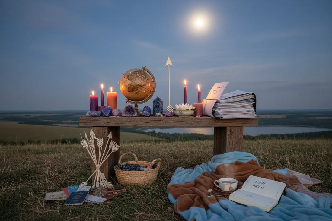 Full Moon in Sagittarius: Releasing Restlessness & Excess (May/June) - Nicole's ritual universe