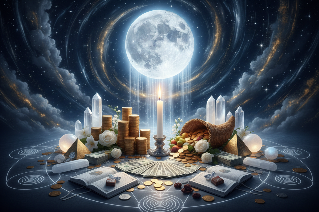 Full Moon Money Ritual: Lunar Abundance Magic - Nicole's ritual universe