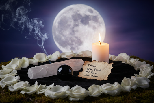 Full Moon Release Rituals: Letting Go with Crystal Energy