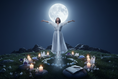 Full Moon Ritual: Releasing and Celebrating