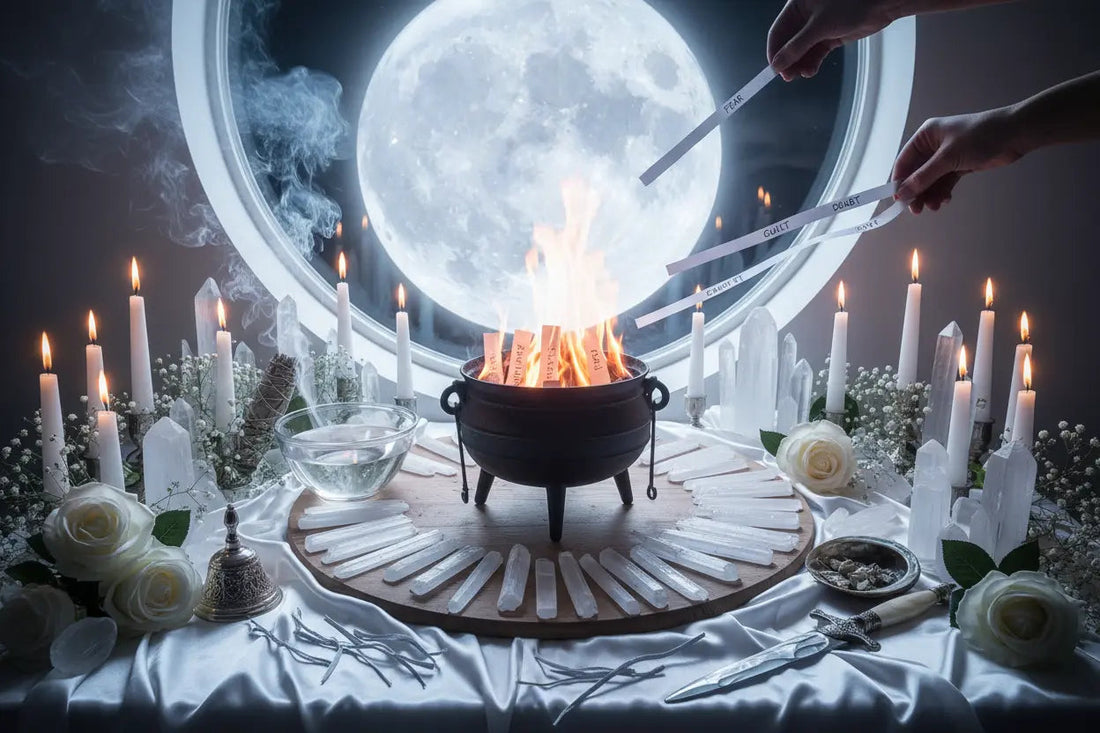 Full Moon Rituals: 12 Ways to Release & Let Go - Nicole's ritual universe