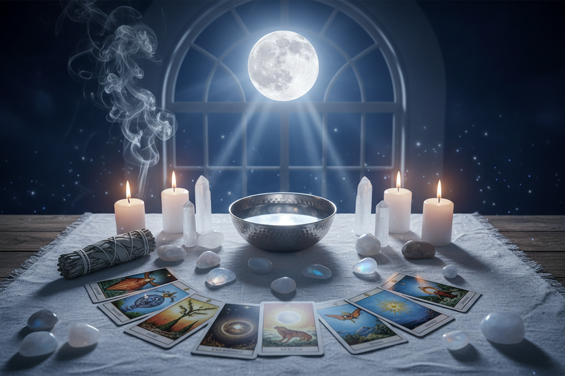 Full Moon Tarot Ritual: Harness Lunar Energy - Nicole's ritual universe