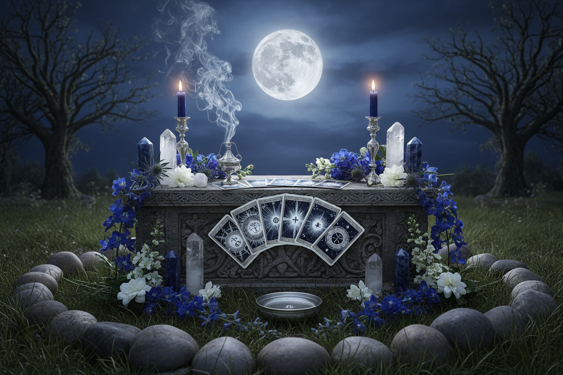 The Full Moon Tarot Spread: Release, Completion & Lunar Wisdom Nicole's ritual universe
