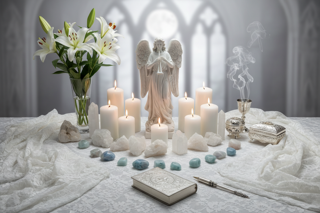 Archangel Gabriel Crystals & Tools - Nicole's ritual universe
