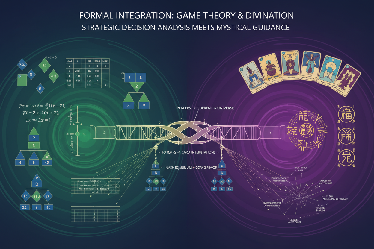 Ritual Model Example Game Theory × Divination: Strategic Decision Modeling | DDMT Cross ...