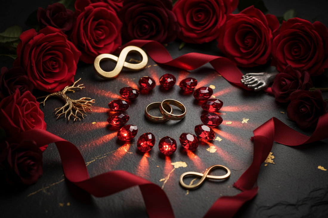 Garnet Passion & Commitment: Long-Term Love Stability - Nicole's ritual universe