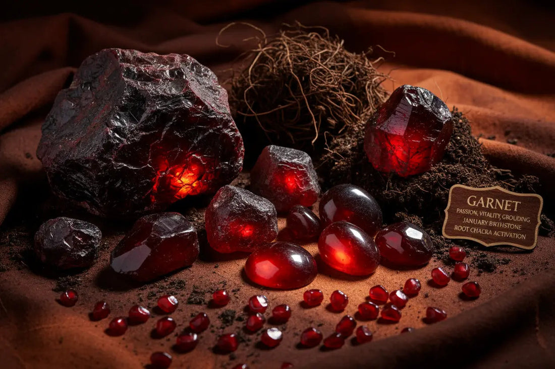 Garnet Stone: Complete Guide to the Crystal of Passion & Vitality Nicole's ritual universe