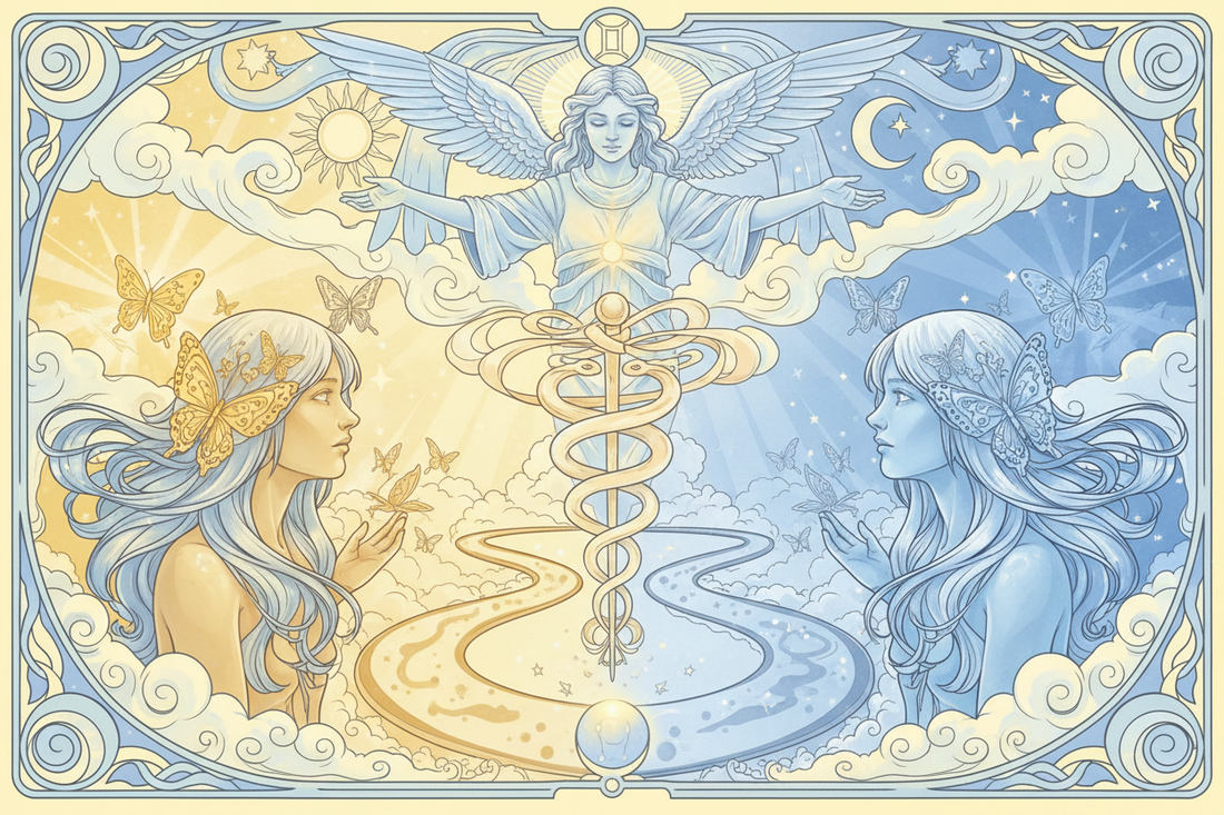 Gemini and the Lovers: Duality and Dialogue - Nicole's ritual universe