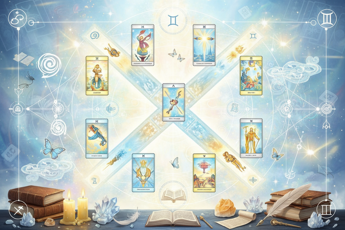 Gemini Light Path Tarot Spread - Nicole's ritual universe