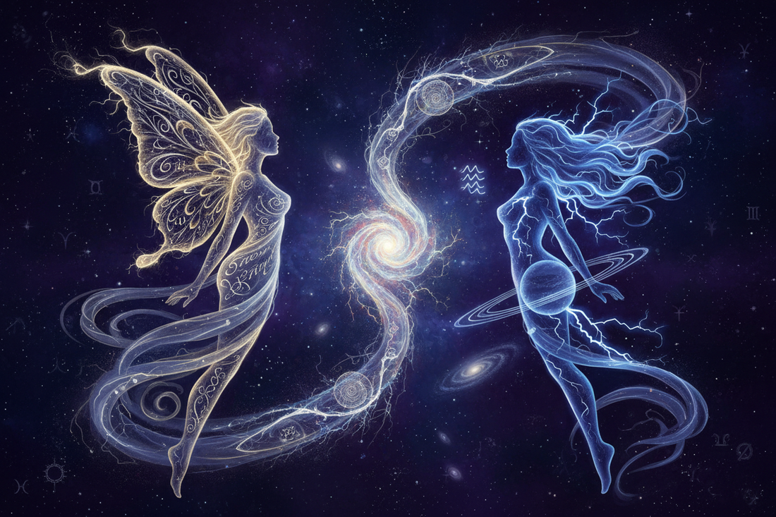 Gemini Mother with Aquarius Daughter: Two Winds, One Revolution Nicole's ritual universe
