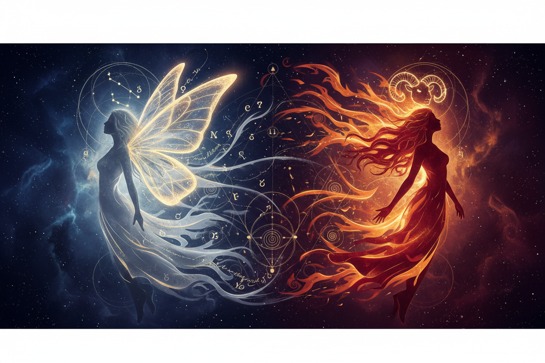 Gemini Mother with Aries Daughter: When Words Meet Fire Nicole's ritual universe