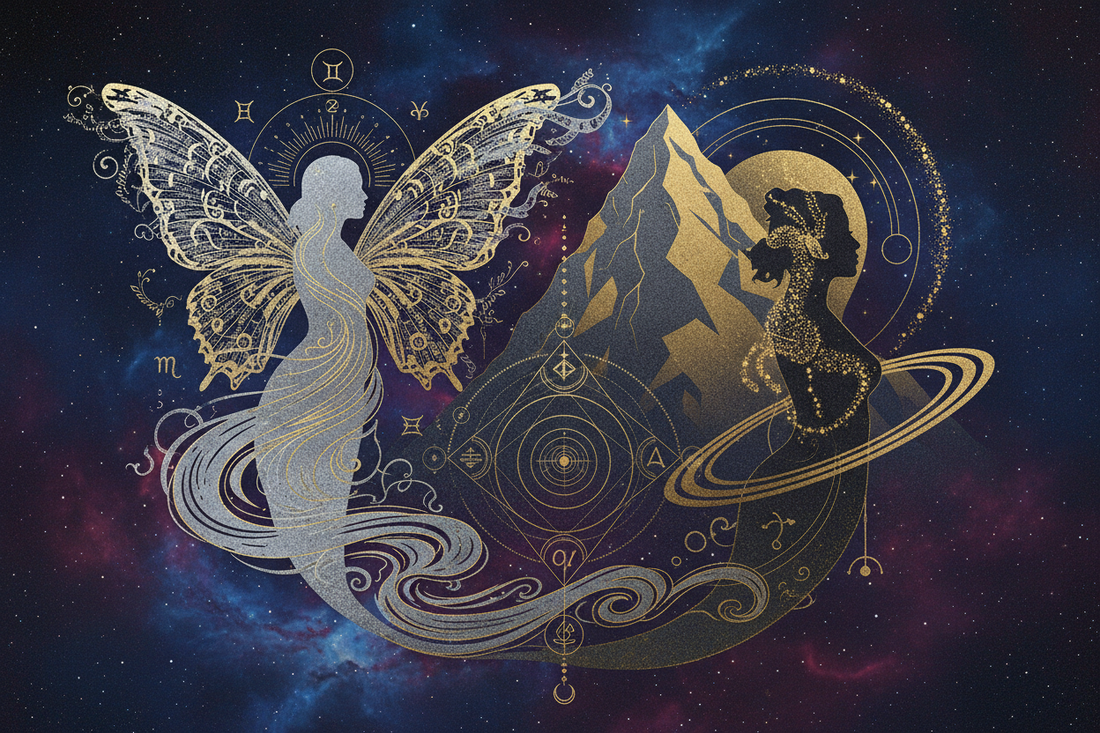 Gemini Mother with Capricorn Daughter: When the Wind Meets the Mountain Nicole's ritual universe