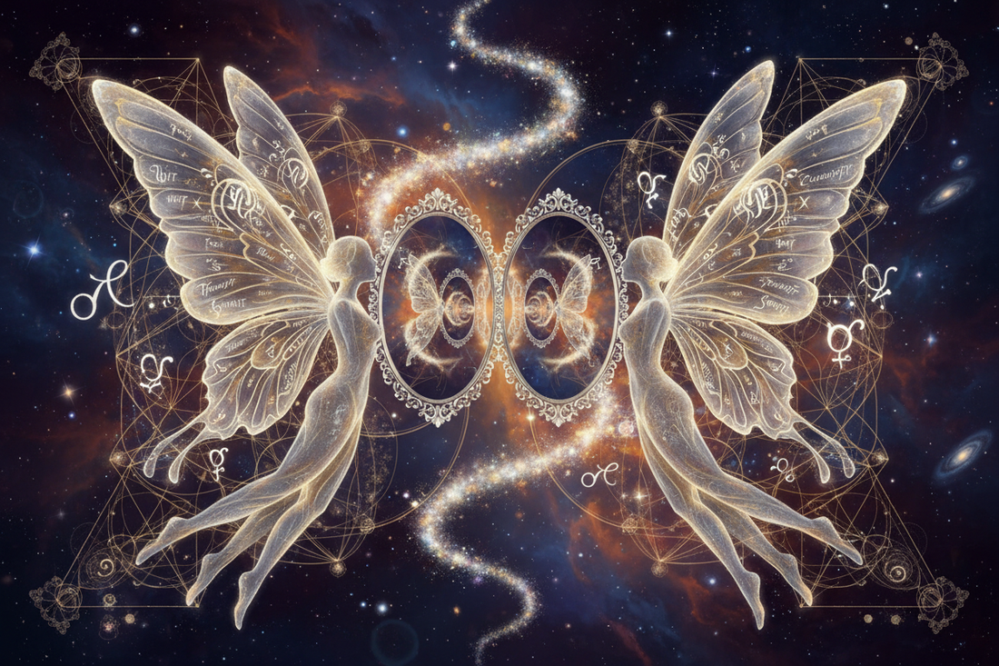 Gemini Mother with Gemini Daughter: Two Minds, One Mirror Nicole's ritual universe