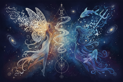 Gemini Mother with Pisces Daughter: When Words Meet the Dream