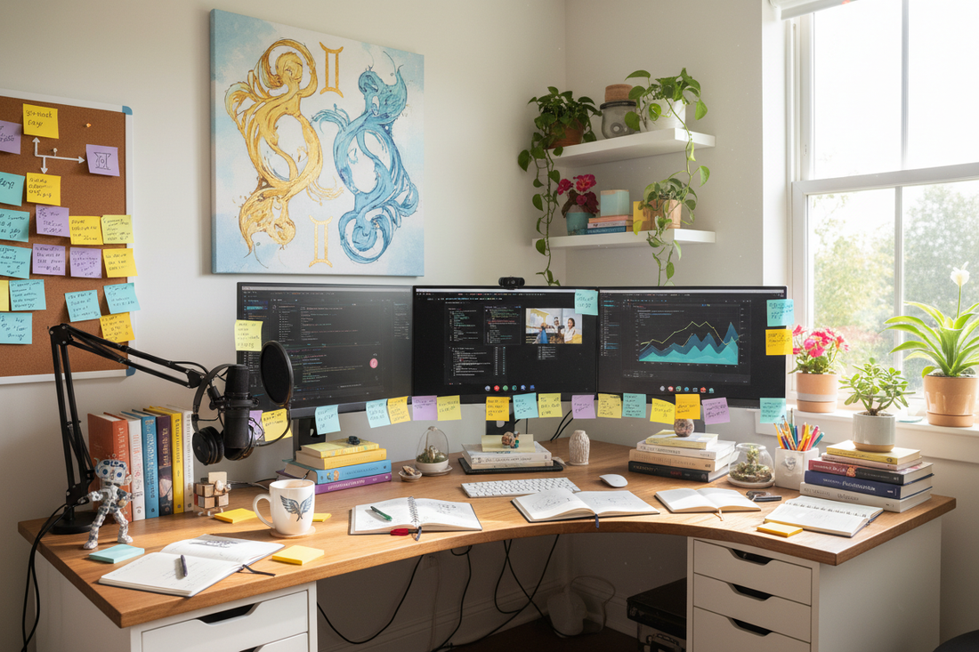Gemini Remote Worker: Thriving in the Freedom of Flexible Work Nicole's ritual universe