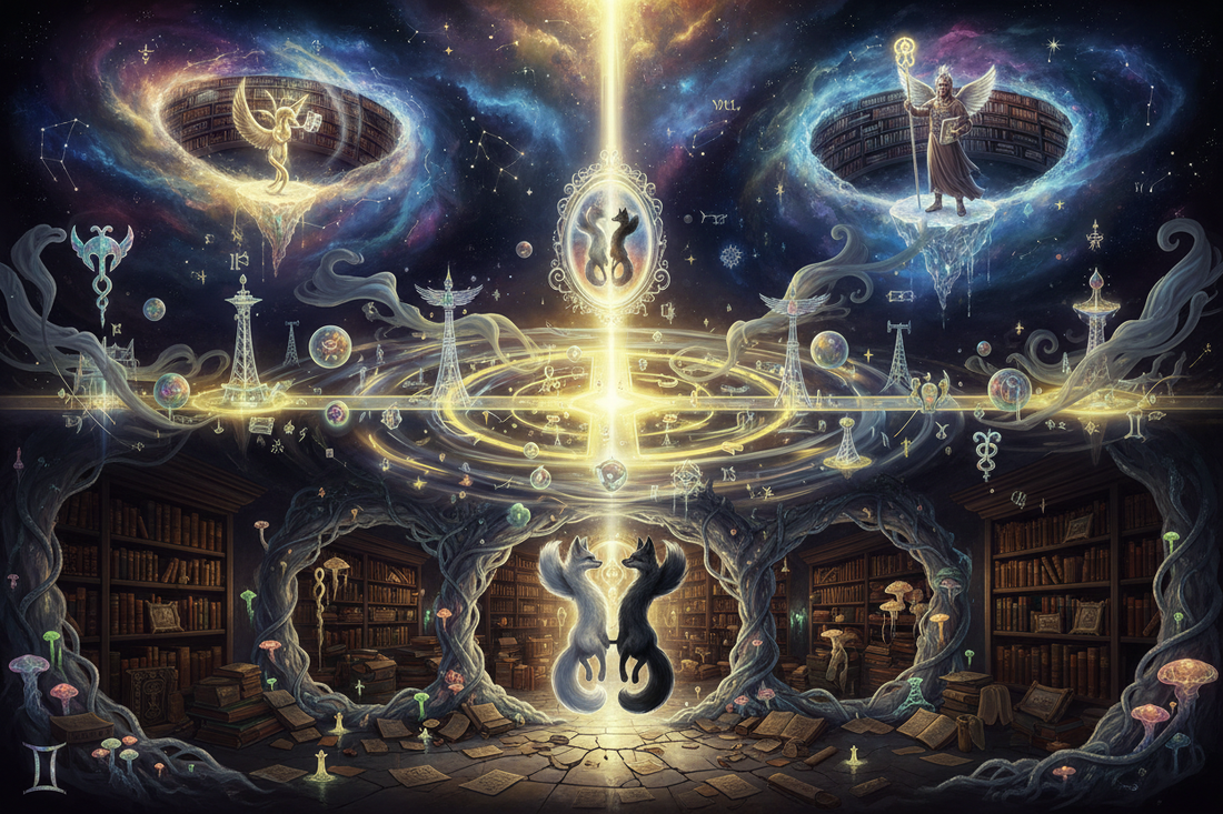 Gemini Shamanic Journeying: Lower, Middle & Upper Worlds