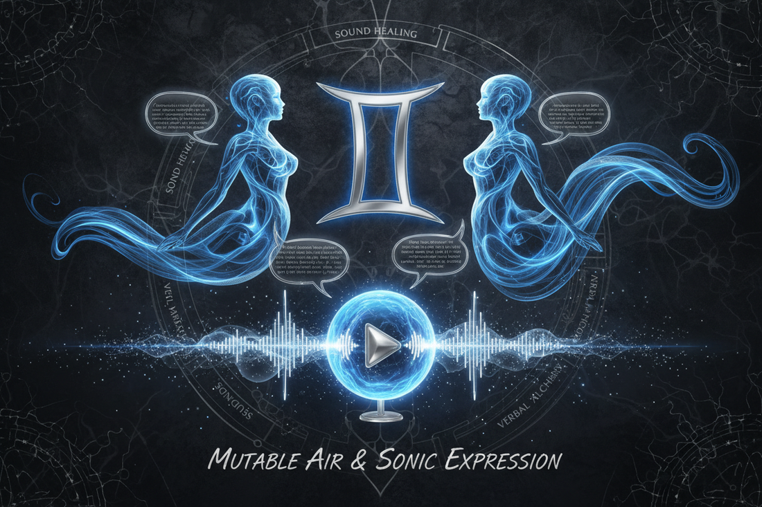 Gemini & Music: Spoken Word & Podcasts - Your Sonic Signature of Communication - Nicole's ritual universe