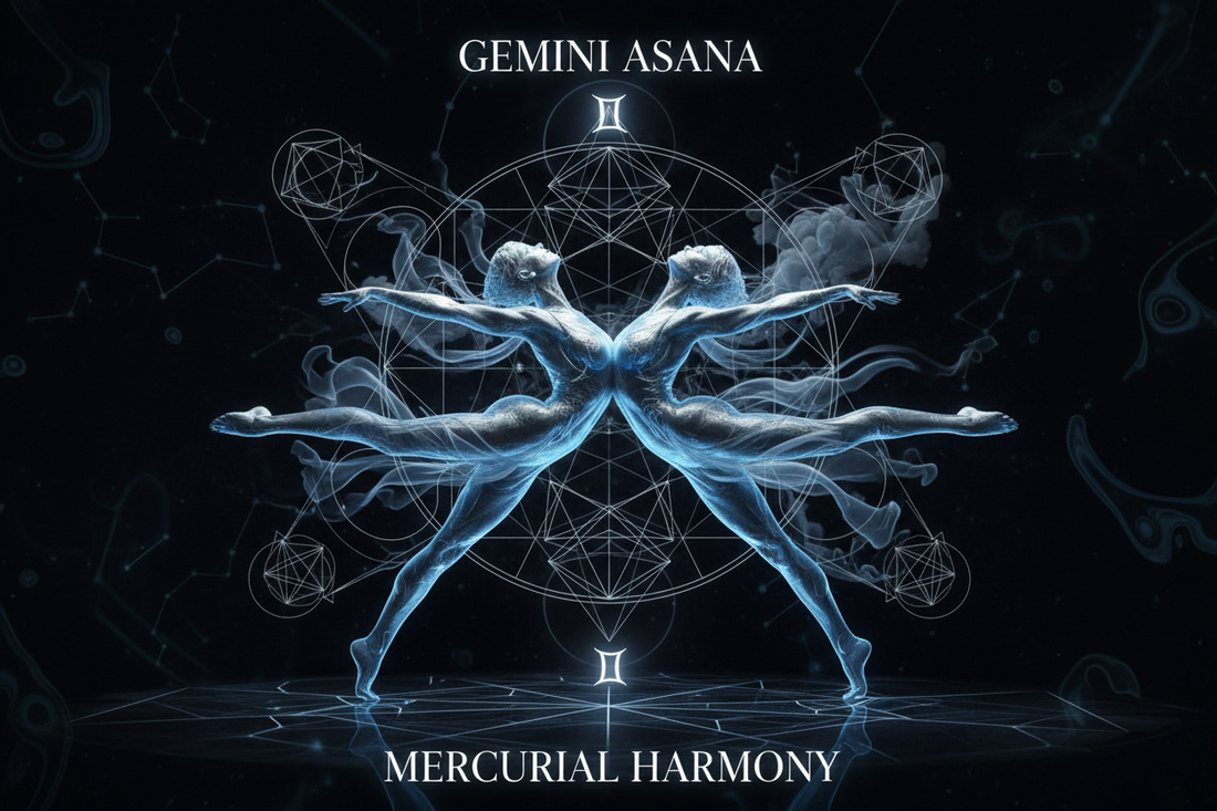 Gemini & Yoga Asana: Your Body's Sacred Geometry - The Messenger's Form