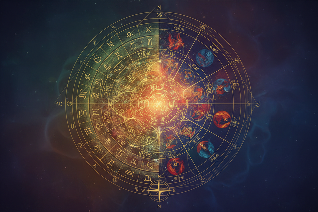 Geomancy ↔ Qimen Dunjia: Earth Divination - Nicole's ritual universe