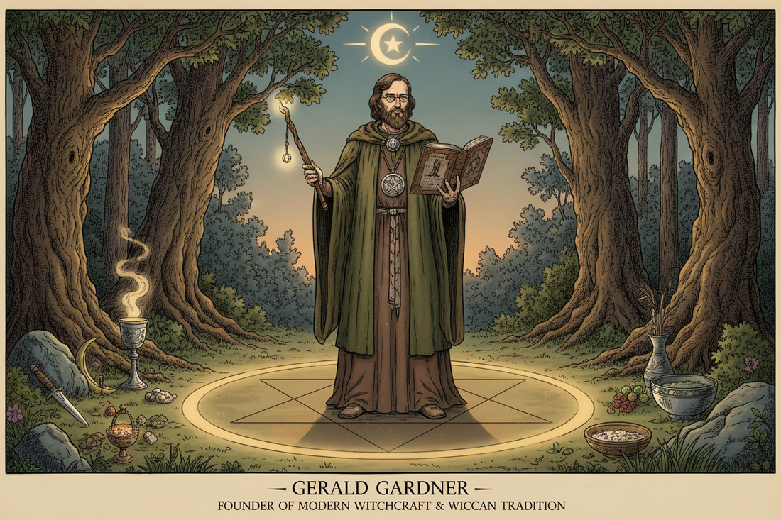 Gerald Gardner: Wicca Founder - Nicole's ritual universe