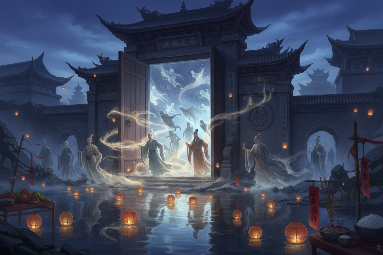 Hungry Ghost Folklore: Ghost Gate Opening, Offerings, and Protection ...