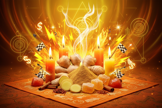 Ginger Money Spell: Fast Action & Energy
