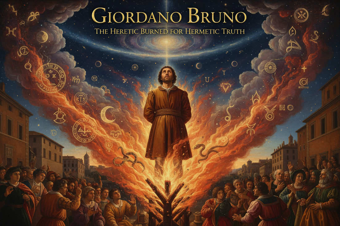 Giordano Bruno: The Heretic Burned for Hermetic Truth - Nicole's ritual universe