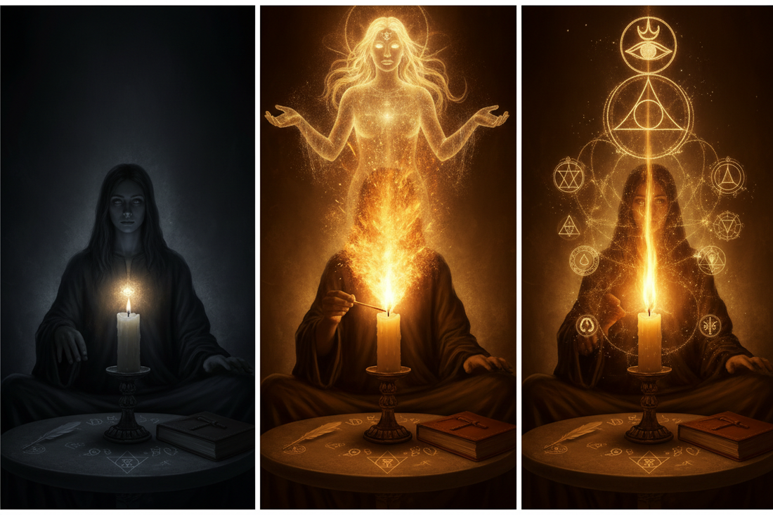 Gnosis Awakening Ritual: Candle Magic - Nicole's ritual universe