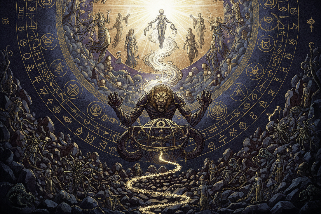 Gnostic Cosmology: Pleroma, Sophia, Demiurge & Archons