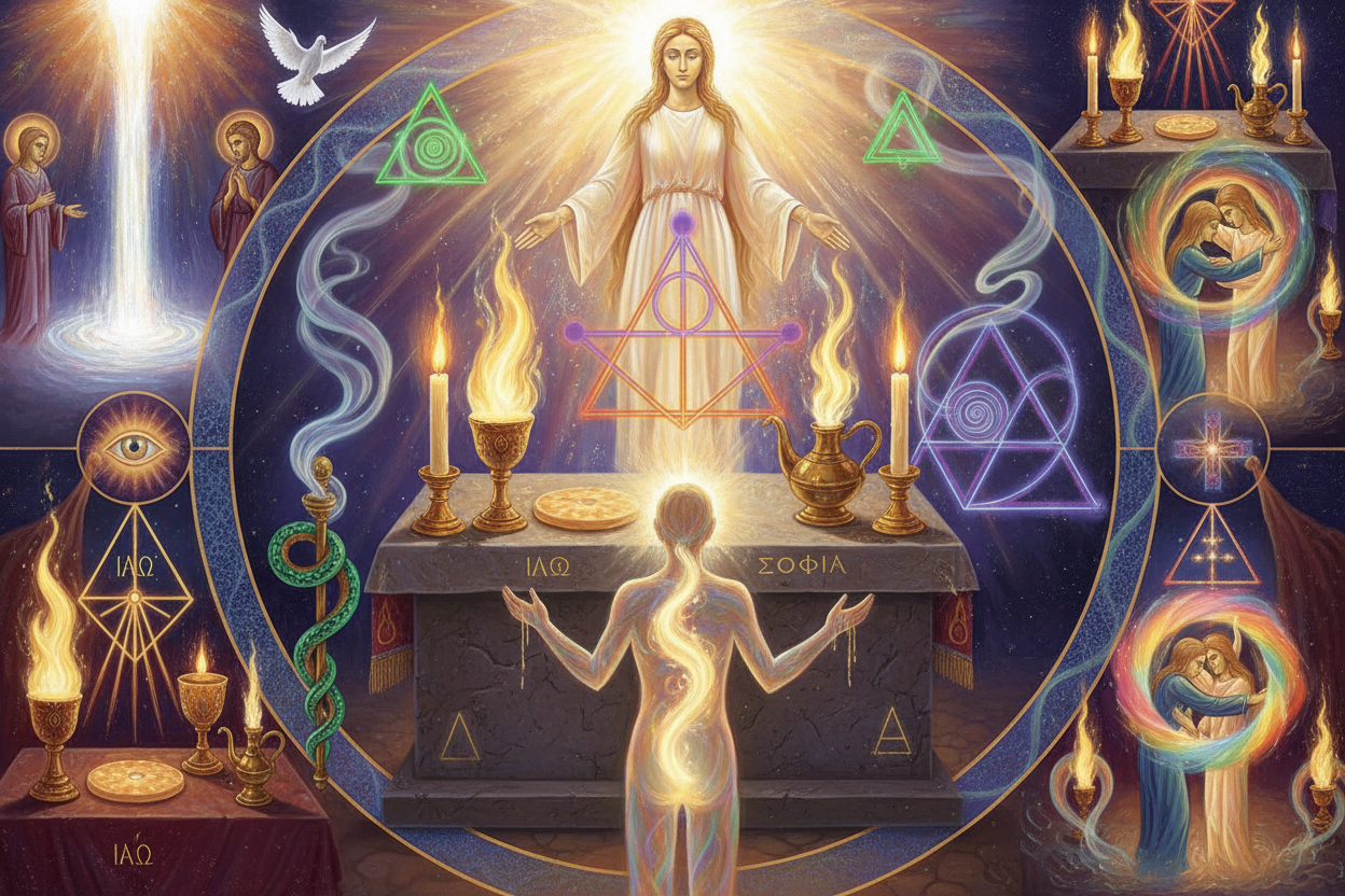 Divine Rituals Gnostic Ritual: Sacramental Practice | Sacred Acts of Divine Communion ...