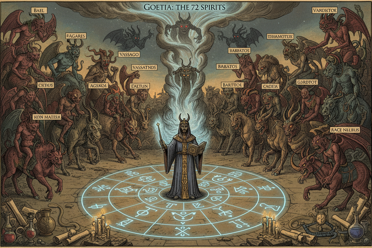 Goetia Demonic Evocation History Practice – Nicole's ritual universe