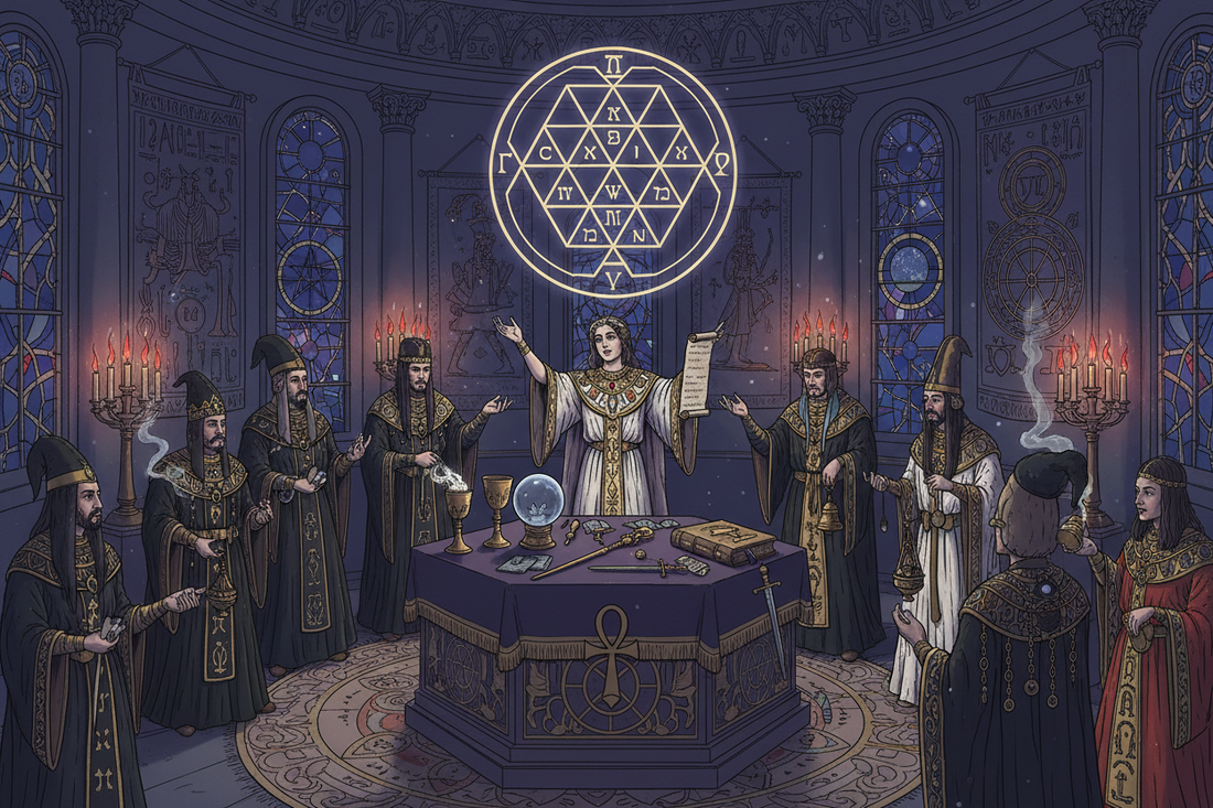 Hermetic Order Golden Dawn Victorian Occult Revival - Nicole's ritual universe