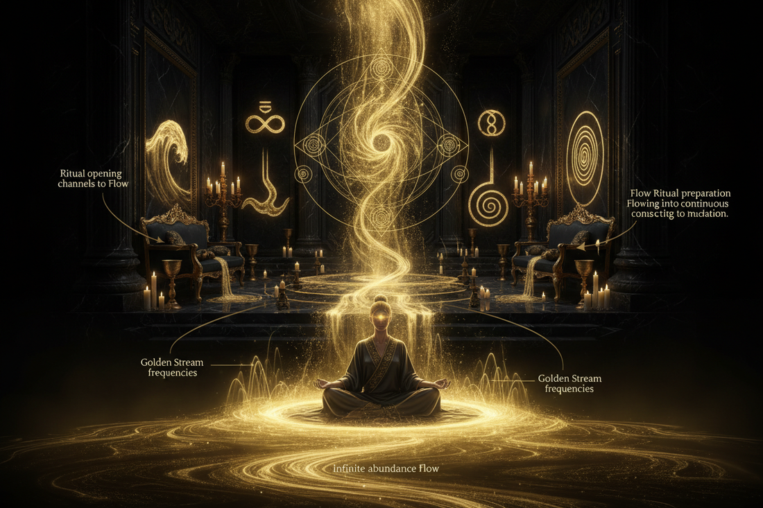 Golden Stream + Flow Rituals: Complete Abundance System - Nicole's ritual universe