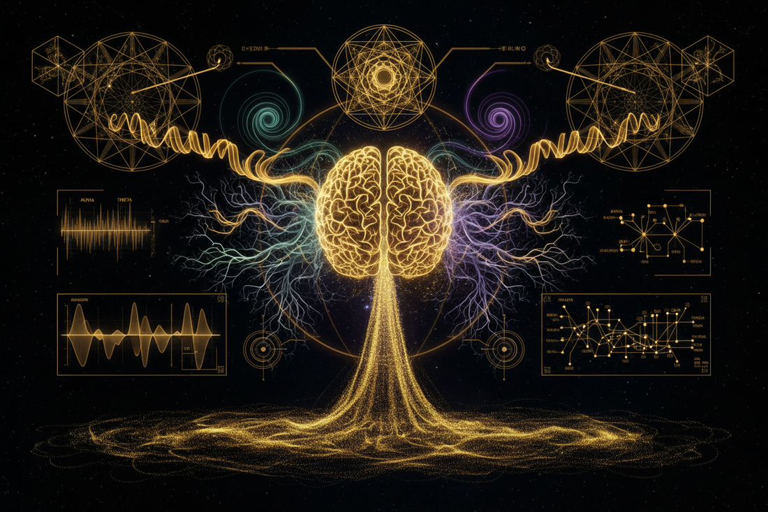 Golden Stream Science: How Frequencies Create Continuous Flow - Nicole's ritual universe