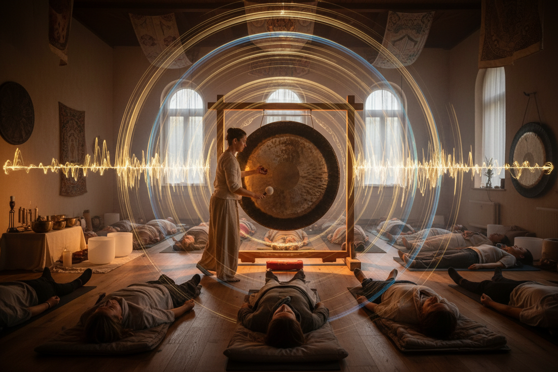Gong Baths: Vibrational Therapy and Sonic Immersion - Nicole's ritual universe