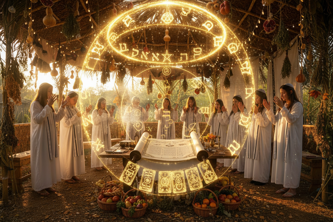 Sukkot Magic: Gratitude Spells and Divine Shelter Manifestation - Nicole's ritual universe