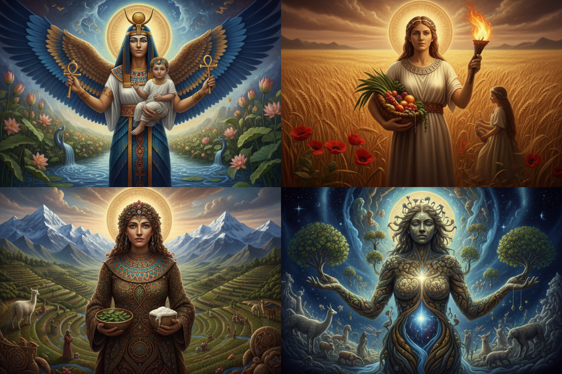 Great Mother Goddesses: Isis, Demeter, Pachamama, and Gaia - Nicole's ritual universe