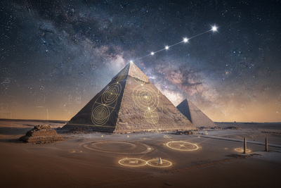 The Great Pyramid: Sacred Geometry and Astronomical Alignment
