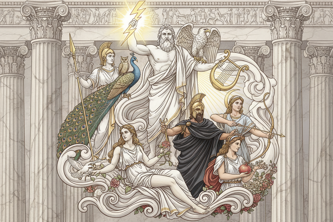 Greek Mythological Archetypes: From Zeus to Persephone