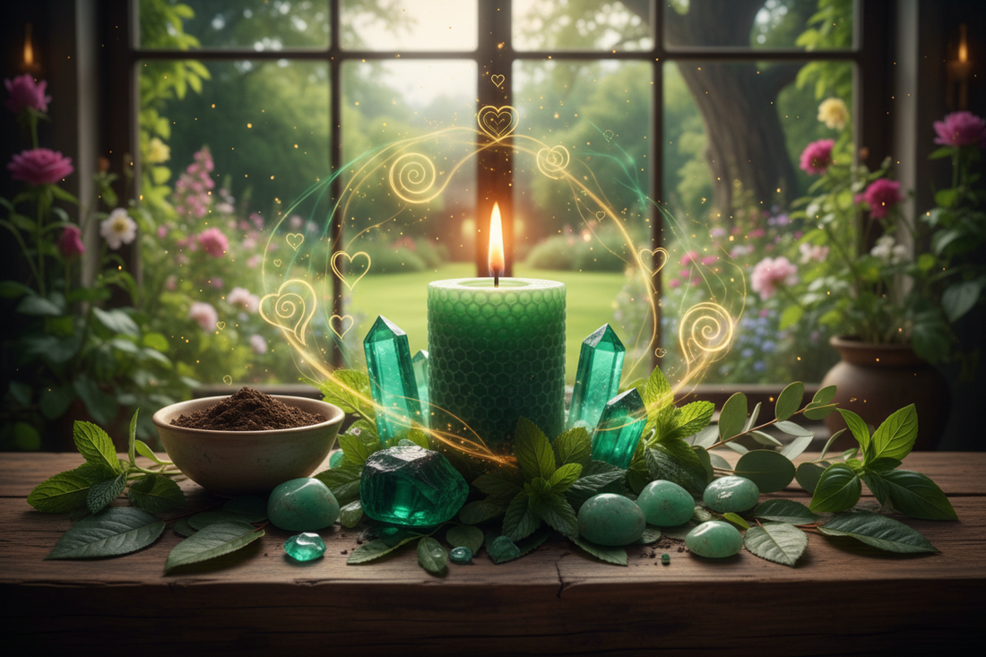 Green Magic: Candles, Crystals, Herbs & Rituals for Heart Healing and Abundance