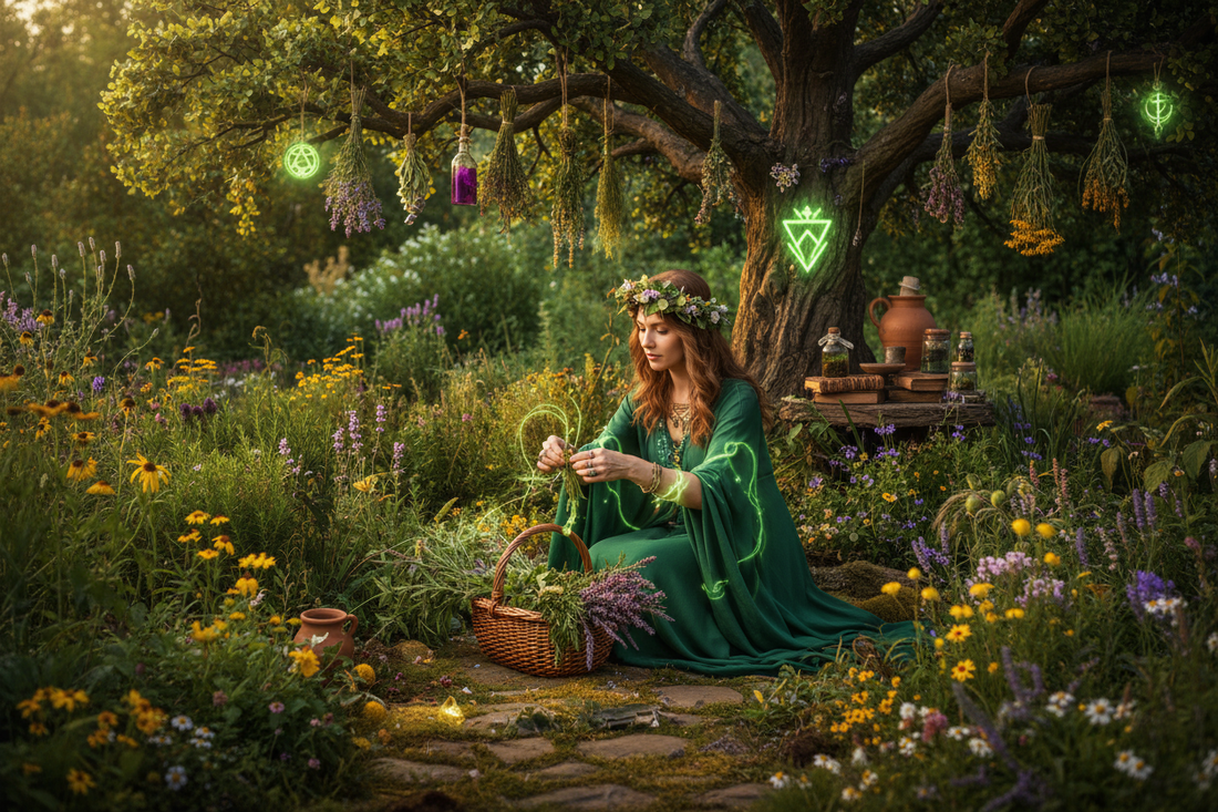 Green Witch: Complete Guide to Nature-Based Witchcraft & Plant Magic
