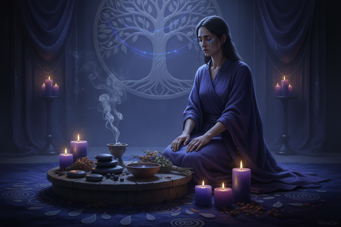 Grief Work: Processing Loss Through Ritual - Nicole's ritual universe