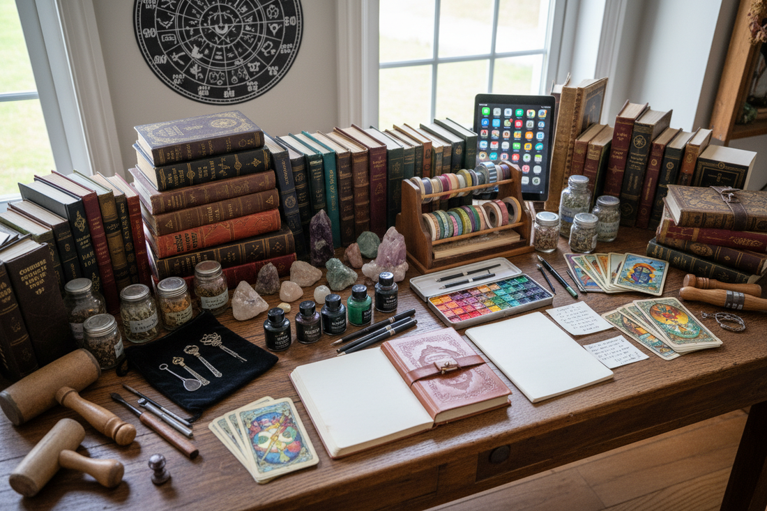 Book of Shadows Resources: Recommended Reading & Tools - Nicole's ritual universe