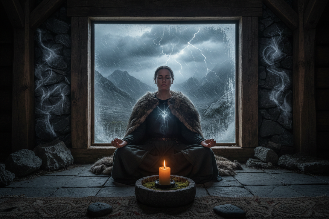 Hagalaz Rune Meditation: Working with Disruption & Transformative Change