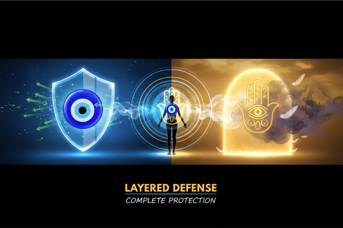 Hamsa Hand vs Evil Eye: Using Both Together