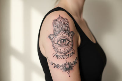 Hamsa Tattoos: Permanent Protection