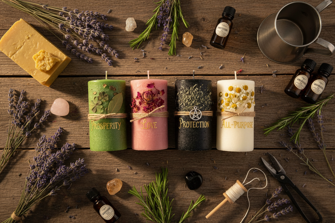 How to Make Spell Candles at Home